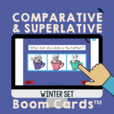 Winter Comparative & Superlative Adjectives & Adverbs Task