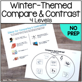 Winter Compare and Contrast Activities- Speech Therapy Dec