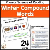 Winter Compound Words Building Mat Hands-On Center Snow Vo