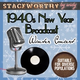 Winter Concert for Elementary "1940s Radio New Year's Broa