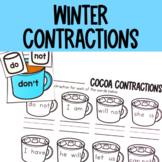 Winter Contractions - 1st Grade Literacy Center (January)