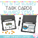 Subtraction Practice Task Cards | Kindergarten Math Center