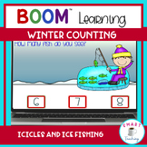 Winter Counting Icicles and Fish BOOM Activity for Prescho