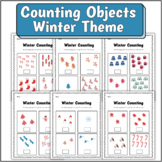 Winter Counting Objects to 10 Worksheets Math Counting Obj