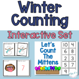 Winter Counting Practice Interactive Set - Interactive Boo