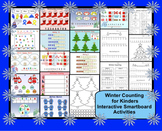 Winter Counting for Kinders Interactive Smartboard Activities