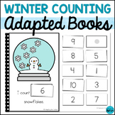 Winter Counting to 20 Activities Math Adaptive Books for S