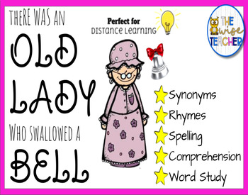 Preview of Winter Craft Activities + Digital There Was an Old Lady Who Swallowed a Bell
