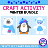 Winter Craft Activity Bundle