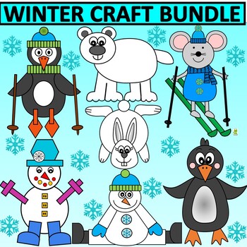Preview of WinterJanuary Craft Bundle