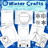 Winter Crafts, Melted Snowman, Hot Cocoa Name, Snowflake, 