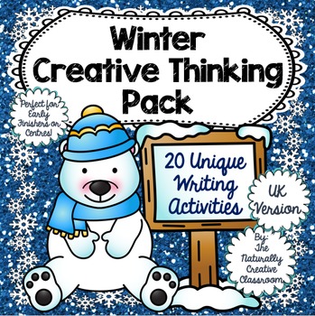 Preview of Winter Creative Thinking Pack UK