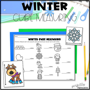 Preview of Winter Cube Measuring Nonstandard Measurement Activities for Preschool