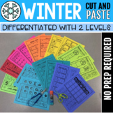 Winter Cut-And-Paste Activities (2 Levels)