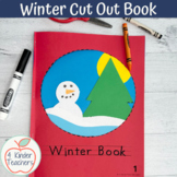 Winter Cut Out Book / Winter Activity / Scissors Skills / 