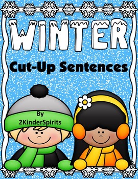 Preview of Winter Cut-Up Sentences