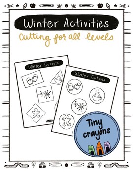 Preview of Winter Cut, Match, and Paste: Occupational Therapy
