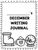 Winter/ December Writing Prompts and Journal (NO PREP) (NO