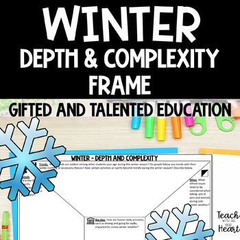 Preview of Winter Depth and Complexity Frame | GATE Depth and Complexity Questions