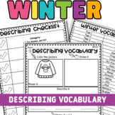 Describing Pictures and Writing Task - Winter theme