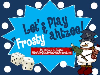 Preview of Winter Dice Game (Let's Play "Frosty"ahtzee!)