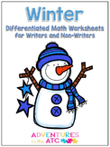 Winter Differentiated Math Worksheets
