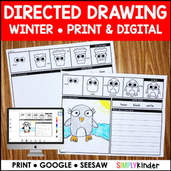 Preview of Winter Digital Directed Drawings (& Print too)