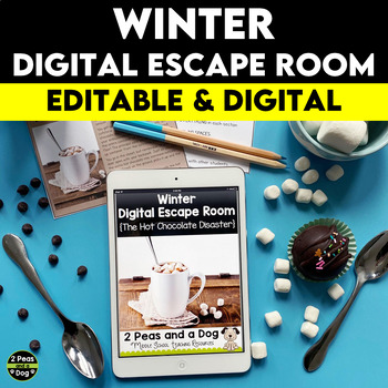 Preview of Winter Digital Escape Room