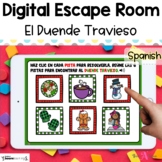 Winter Digital Escape Room | El Duende Travieso | Boom Cards
