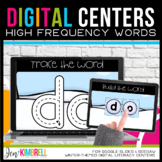 Winter Digital Literacy Centers | High Frequency Words | D