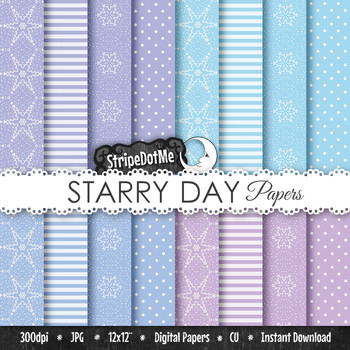 Preview of Winter Digital Paper Pack