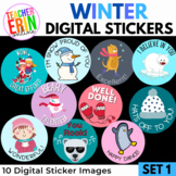 Winter Digital Stickers | Set 1 | Digital Stickers Winter 