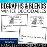 Winter Digraphs + Blends Decodable Readers Science of Read