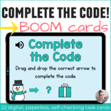 Winter Directional Coding Activities Digital Task Cards wi