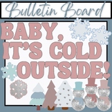 Winter Disco Wonderland Bulletin Board Kit - "Baby, It's C