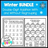 Winter Double-Digit BUNDLE Addition With and Without Regro