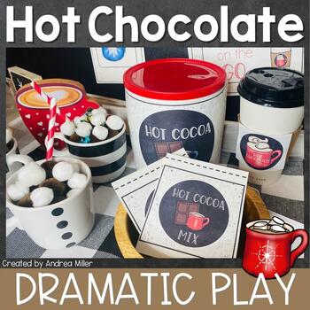 Preview of Winter Dramatic Play Hot Chocolate Stand