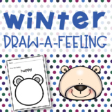 Winter Draw-A-Feeling Elementary School Counseling Activity