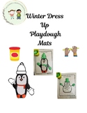 Winter Dress Up Playdough Mats