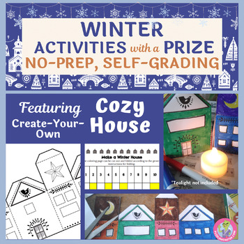 Preview of Winter ELA Activities | After Winter Break Activity | Winter Escape Room