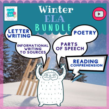 Preview of Winter ELA Bundle - Christmas Activities