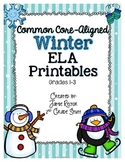 Winter ELA Printables | Aligned to Common Core Standards