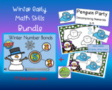 Winter Early Learning Math Bundle (One Boom Deck & Activity Set)