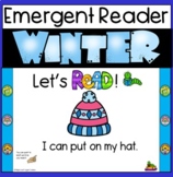 Winter Emergent Reader - Build a Sight Word and Cover a Si
