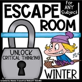 Winter Escape Room for Any Subject