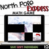 Winter Express Math Escape Room: NO PREP Display and Play 