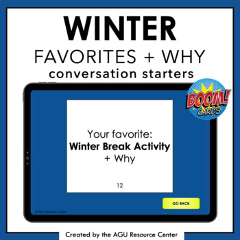 Preview of Winter FAVORITES + WHY | BOOM CARDS