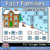 Winter Fact Families: Adding up to 20, Subtracting from 20