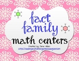 Winter Fact Families Math Centers