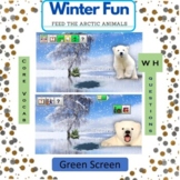 Winter: Feed the Arctic Animals *AAC *LAMP WFL *Green Screen